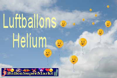 Luftballons-Helium