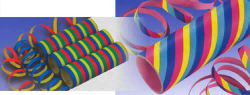 Luftschlangen Fasching