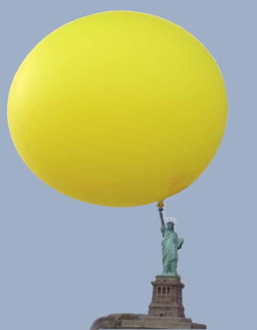 Riesenluftballons Riesenerfolg