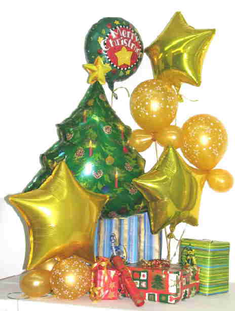 Luftballons Weihnachten