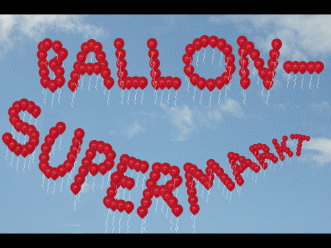 Ballonverkauf: Luftballons vom Ballonsupermarkt